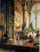 unknow artist Arab or Arabic people and life. Orientalism oil paintings 187 France oil painting artist